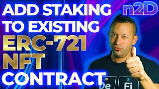 🤩🤩 Enable Staking Rewards On An EXISTING ERC721 NFT Smart Contract  OpenZeppelin Contracts 🤑🤑 [upl. by Leonhard]