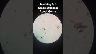 Teaching 6th Grade Students About Germs amp Microscope  microscope teaching science school [upl. by Vipul]