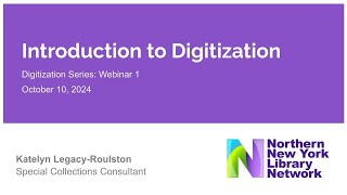 Introduction to Digitization [upl. by Dituri631]