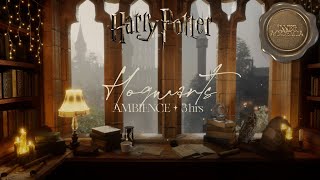 Winter at Hogwarts Ambience ✧˖° Harry Potter ASMR Study Ambience  Music [upl. by Yblek783]