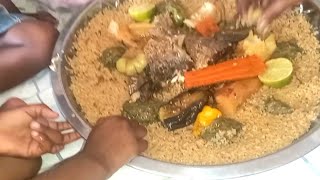 thièbou ndjeune bou wèkh  riz gras sènègalais [upl. by Jacobson]