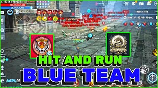 HOF PROBLEM IN SABUK SIEGE FINAL ROUND BLUE TEAM THE HIT AND RUN STRATEGY  FFxUOTC VS HOF ALLIANCE [upl. by Dadelos]