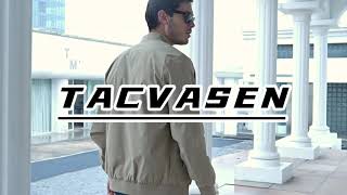 Tacvasen Mens Lightweight Bomber Zip Jackets [upl. by Katharine]