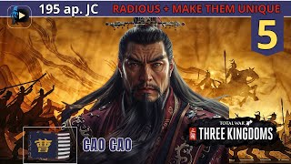 5 Bataille de Xuchang  16000 combattants  Total War Three Kingdoms  Mod Radious  MTU FR [upl. by Herzig]