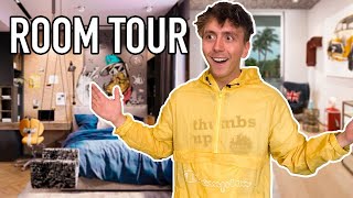 ROOM TOUR SURPRiSE MAKEOVER for BRiDGER He Totally Cried [upl. by Eniawd]