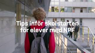 AJ Produkter x Attention  Så kan elever med NPF må bättre inför skolstarten [upl. by Raimundo961]