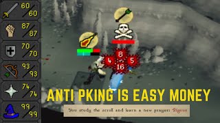 Creating The Best Med Lvl Pking Account In The Game  OSRS [upl. by Ingar]