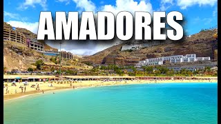 AMADORES BEACH  April 2021  Canary Virtual Tours 4k HD  Gran Canaria [upl. by Stillman48]