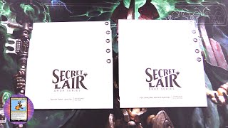 MTG Secret Lair October 2022 Superdrop Foil Bundles Unboxed [upl. by Adnamal]