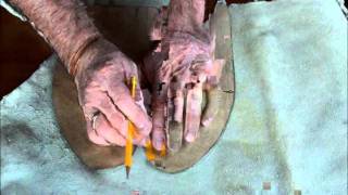 Making Woodland Indian Centre Seam moccasins Part 3 DVD [upl. by Annayad]