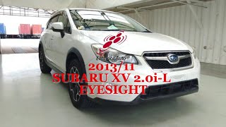 201311 SUBARU XV 2 0i L EYESIGHT 289987 [upl. by Ing]