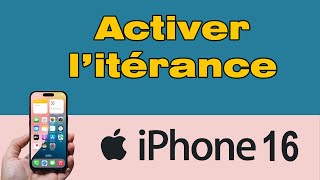 Comment activer litinérance sur iPhone 16 pour les données mobiles à létranger [upl. by Orton]