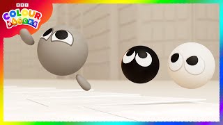 Grey  FULL EPISODE  S1 E22  Learn Colours  Kids Cartoons  Colourblocks [upl. by Atnomed]