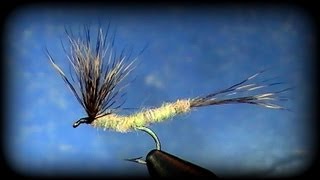 Fly Tying Extended Body Mayfly [upl. by Arimak]