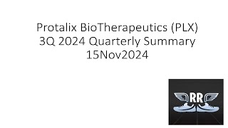 Whats Behind Protalix BioTherapeutics 3Q 2024 Success [upl. by Kulseth]