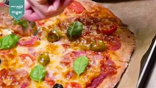 Fit4Day  Protein Pizza Backmischung  Eat smart Be fit [upl. by Yard]