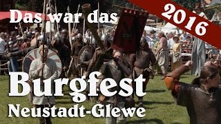 Rücklick Burgfest NeustadtGlewe 2016 [upl. by Aggappe]