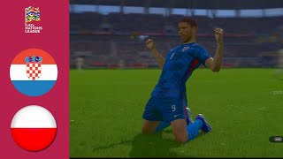 Croatia vs Poland Highlights  Nations League 2024 [upl. by Artemisa906]