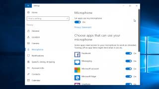 How To Set App Permissions In Windows 10 Tutorial [upl. by Adidnac]