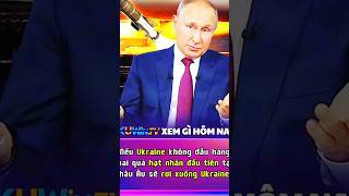 Tin chấn động Putin sẽ dùng hạt nhân nếu Ukraina không đầu hàng shorts [upl. by Nilats274]