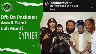 BRO PULLED A BO RAI CHO  Lunch Crew quotOn The Radarquot Cypher Bfb Da Packman  REACTION [upl. by Gizela]