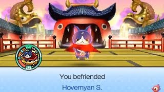 101Leafy Yokai Watch 3 — Hovernyan S Battle and Befriend [upl. by Albertine]