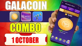 Gala Coin Combo Today 1 October  GALA Coin Card Today  Gala Coin Daily Combo [upl. by Vescuso]