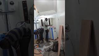 Africell Lithium batteries with Felicity 10kva inverter [upl. by Jangro]