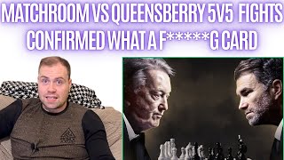 😱 FG EPIC MATCHROOM VS QUEENSBERRY CARD REVEALED THIS IS GONNA BE GREAT [upl. by Weiner762]