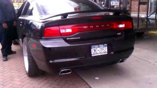 2013 Dodge Charger RT Max 57 exhaust mid muffler delete [upl. by El884]