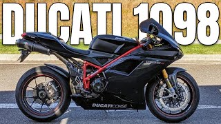 Ducati 1098 🔥 Insane Exhaust Sound and Acceleration [upl. by Bradstreet858]