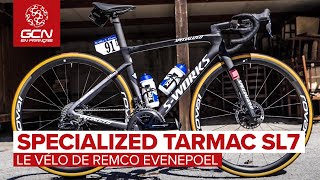 Le vélo Specialized SWorks Tarmac SL7 de Remco Evenepoel  DeceuninckQuick Steps [upl. by Bekah440]