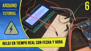 Tutorial de Arduino en Español  Parte 6  Modulo RTC DS1302 Reloj en tiempo real  Fecha y Hora [upl. by Ainelec]