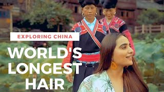 China Vlog To Uncover The Secret To The Longest Hair In The World  Meeting Yao Women With Pantene [upl. by Enitsud]