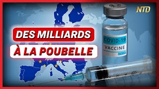 Des milliards d’€ de vaccins antiCovid détruits  Manifestations en Allemagne  NTD L’Actu [upl. by Josephina]