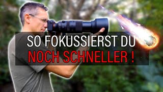 Schneller fokussieren 📸💨 Kamera und Objektiv Einstellungen [upl. by Dlopoel128]