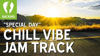 JAM TRACK  Chill Vibe in G Major  Guitar and Keyboard Backing Track [upl. by Ylas]