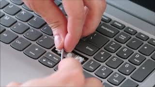 How To Fix Small Keyboard Key  Lenovo Yoga [upl. by Kcyred]