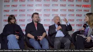 FREDs Interview Damiano Giacomelli Giorgio Colangeli Denise Tantucci  CASTELROTTO tff41 [upl. by Yetnruoc]