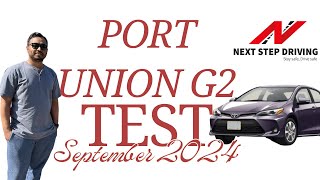 Port Union G2 Test route  updates September 2024  Drive test [upl. by Orlando]