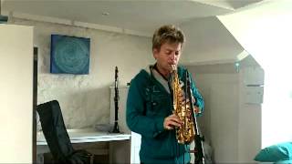 JJ Wilde Soprano Sax Playing Tango by kenny G [upl. by Giacomo]