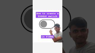 Toggle switch in FIGMAfigma tutorial toggle design designsystem designer webdesign uxui [upl. by Alyss]