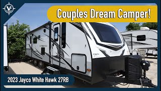 Roomy Enough For TWO  2023 Jayco White Hawk 27RB [upl. by Ojaras701]