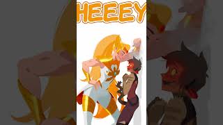 Hey Adora Shera catradora  Catra amp Adora wall slam [upl. by Rotceh]