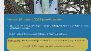 I Congreso Internacional Virgen de Garabandal  1719 octubre 2024 San Sebastián de Garabandal [upl. by Suoivatram]