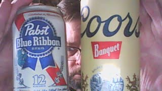 Louisiana Beer Reviews Pabst Blue Ribbon vs Coors Banquet [upl. by Monique]