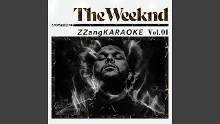 Out of Time By The Weeknd Instrumental Karaoke Version [upl. by Atilrahc]