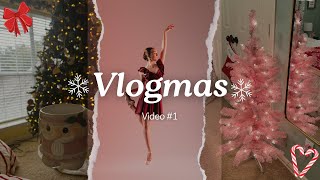 Vlogmas  Week 1 [upl. by Shiekh708]