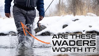 Are These Waders Worth the Price  NEW Simms G4Z Waders 2024  Fly Fishing Gear Review [upl. by Nwahsauq220]