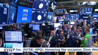 HP Inc Rings the NYSE Opening Bell [upl. by Guglielmo]